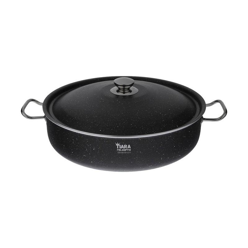 تابه دودسته تیارا مدل گرانیت سایز 36