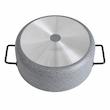 ماهیتابه چدن گرانیتی هاناتک سایز ۵۰ رنگ طوسی