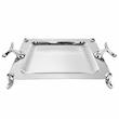 سینی پذیرایی رزلند کوچک مدل قایقی استیل