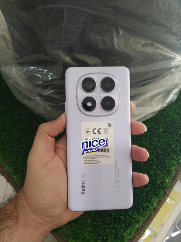 گوشی استوک آکبند نو شیائومی Redmi Note 14 Pro 5G  رم 12 حافظه 512 رنگ بنفش گارانتی و کد فعالسازی 