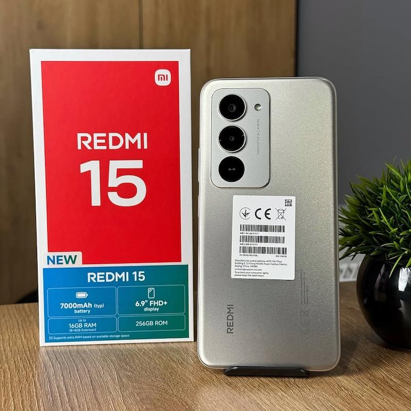 گوشی شیائومی  ردمی 15 Xiaomi Redmi 15 4G رم 8 حافظه 256 گارانتی 18 ماهه شرکتی + کد فعالسازی 