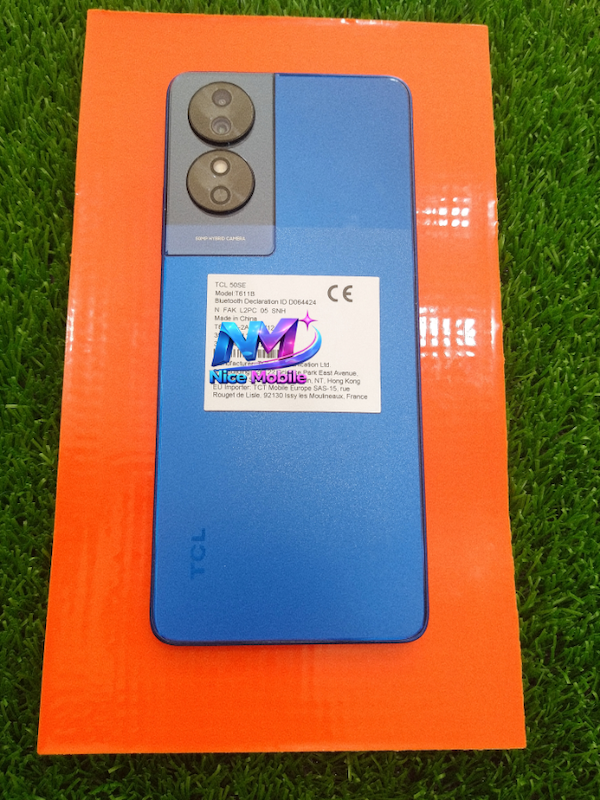 گوشی کار کرده TCL مدل 50SE رم 6 حافظه 256 با کد فعالسازی 