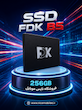 هارد حافظه SSD اینترنال برند فدک مدل B5 256GB گارانتی 24 ماهه شرکتی 