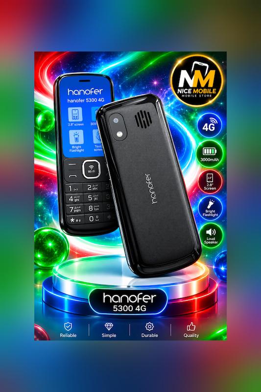 گوشی اندروید،ساده لمسی،هانوفر 5300 4G