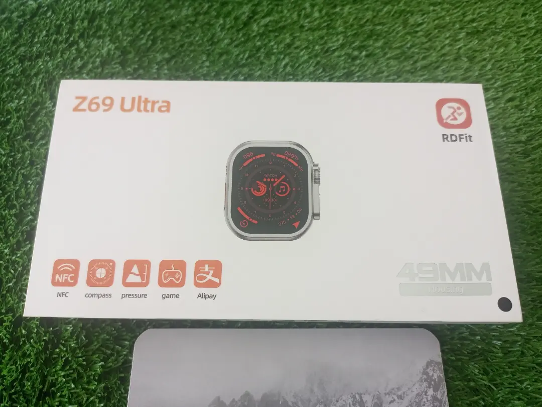 ساعت هوشمند مدل Z69 Ultra قطب نما فعال سنسور کف دست فعال 