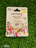 مموری کارت 32GB برند Advance با سرعت انتقال 85 مگابیت بر ثانیه با گارانتی مادام 