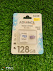 مموری کارت 128GB برند Advance با سرعت انتقال 80 مگابیت بر ثانیه با گارانتی مادام 