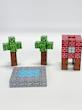 ماینکرافت مدل Primitive forest (63 قطعه ) 