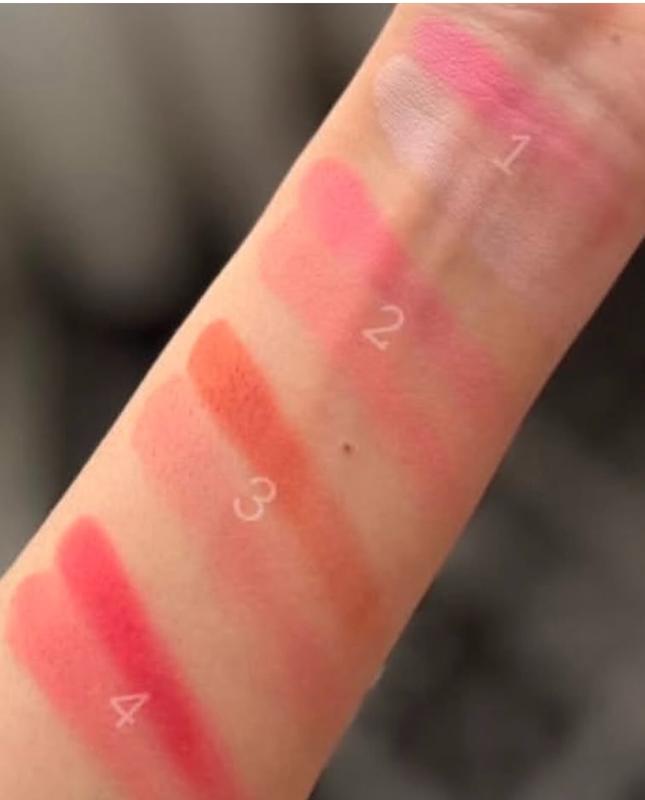 رژگونه دو رنگ هایلایتردار ماه🌙