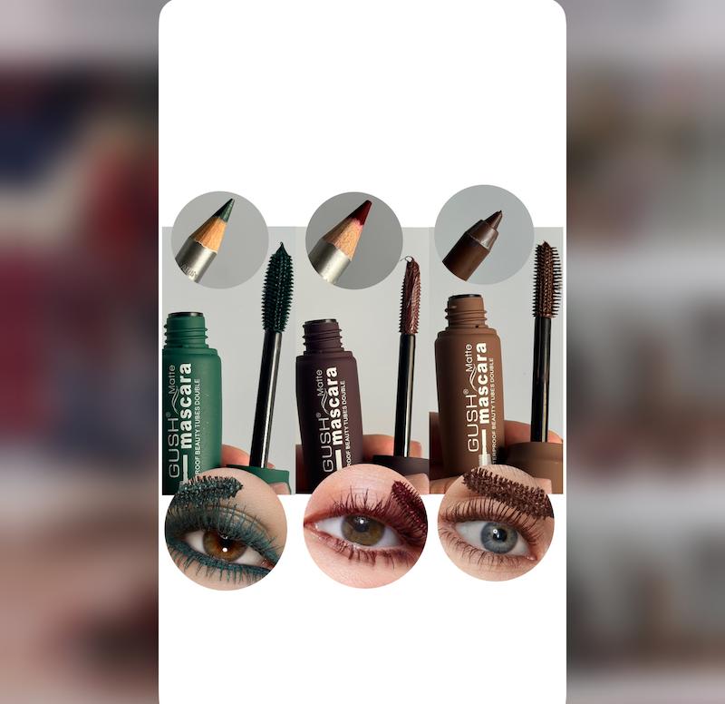 ریمل رنگی گاش