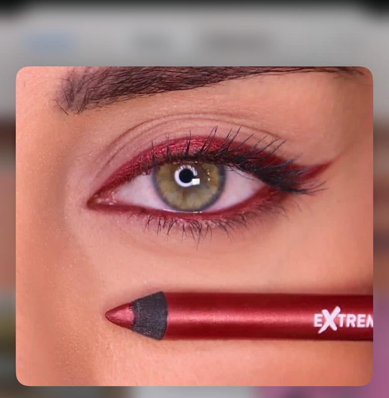 مداد زرشکی (قرمز) چشم و لب باربین