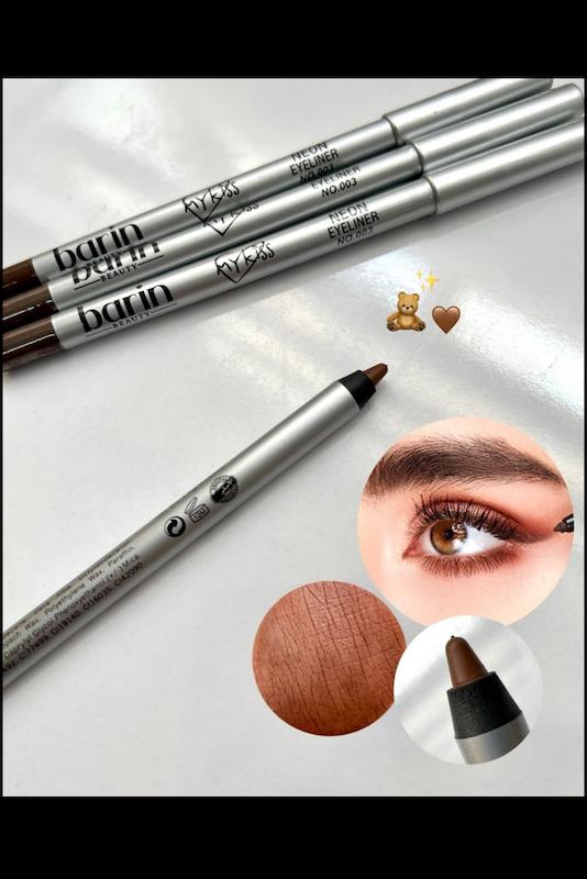 مداد قهوه ای شمعی لب و‌چشم باربین