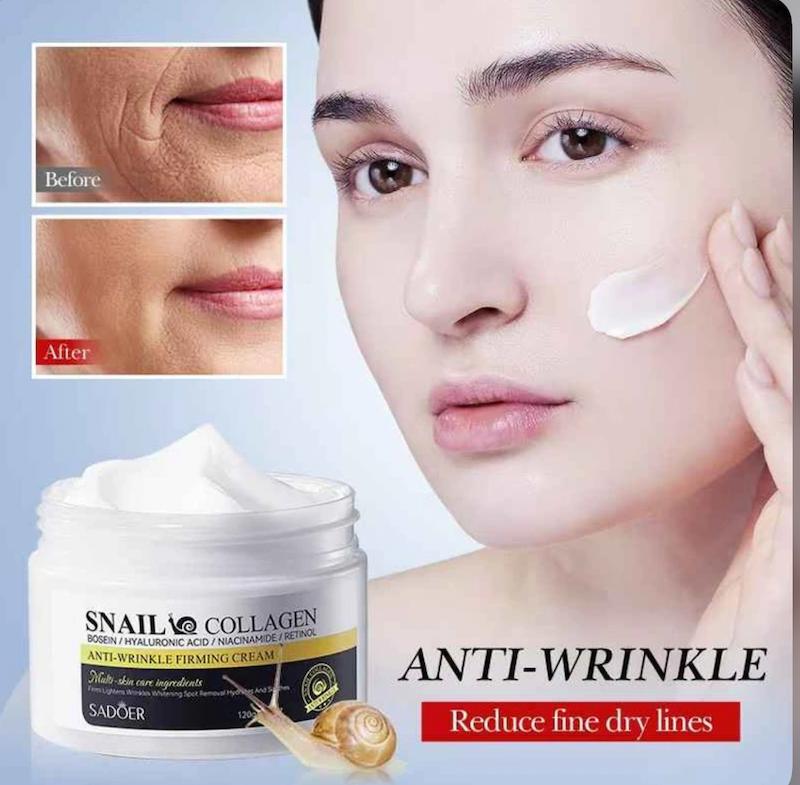 کرم ابرسان و مرطوب کننده کلاژن +حلزون سادور