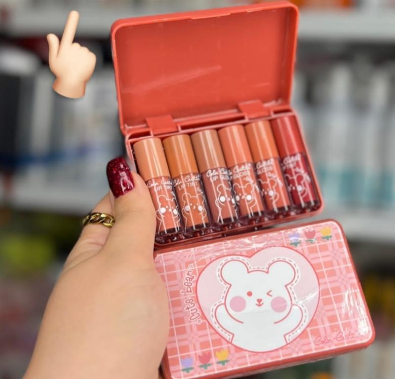 پک رژ گوشتی خرسی