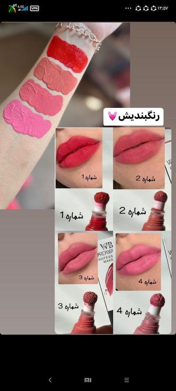 رژگونه و رژ لب کوشنی
