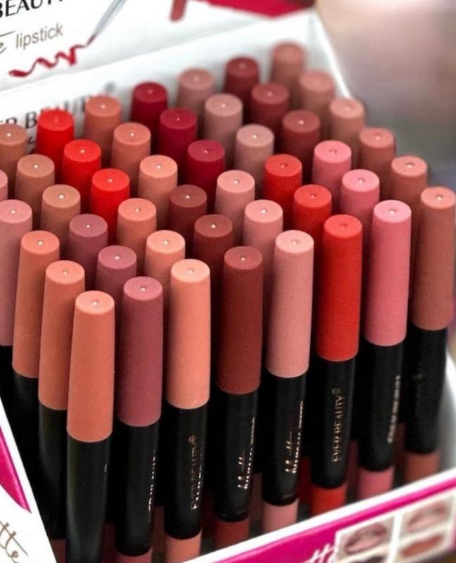 رژ لب دوسر رژ جامد و خط لب امر بیوتی