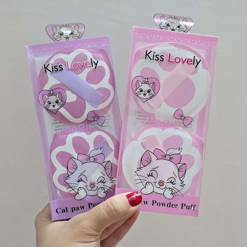 ست دو عددی پد آرایشی گربه