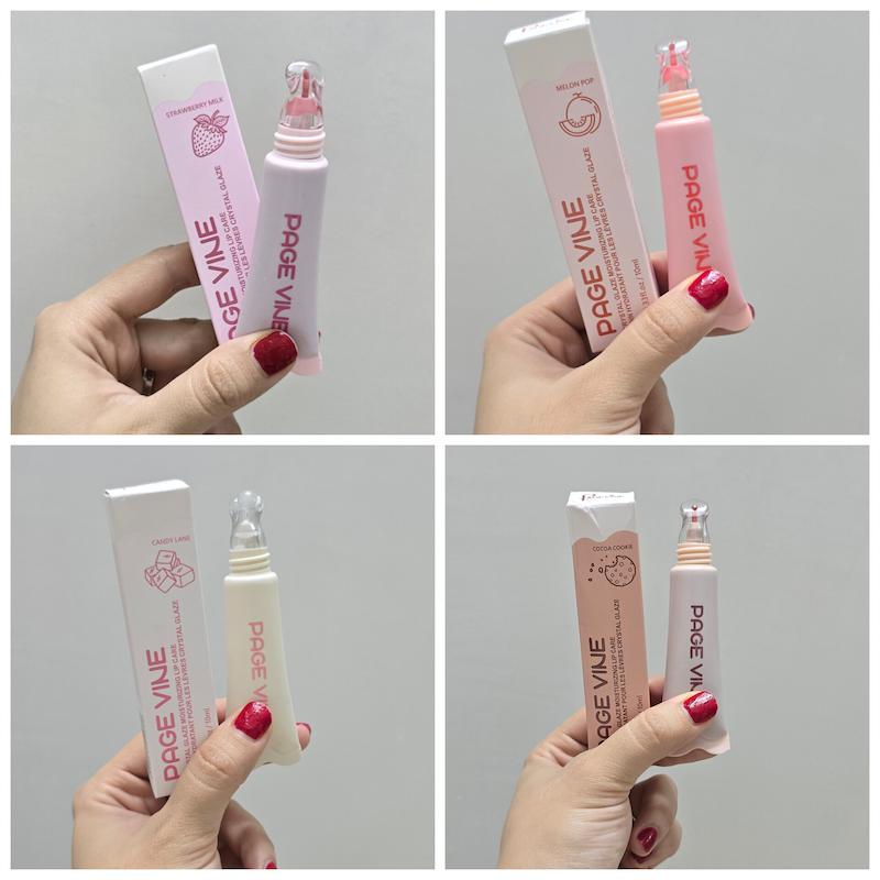 لیپ گلاس کریستالی page vine