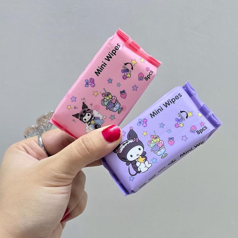 دستمال مرطوب مینی طرح کرومی