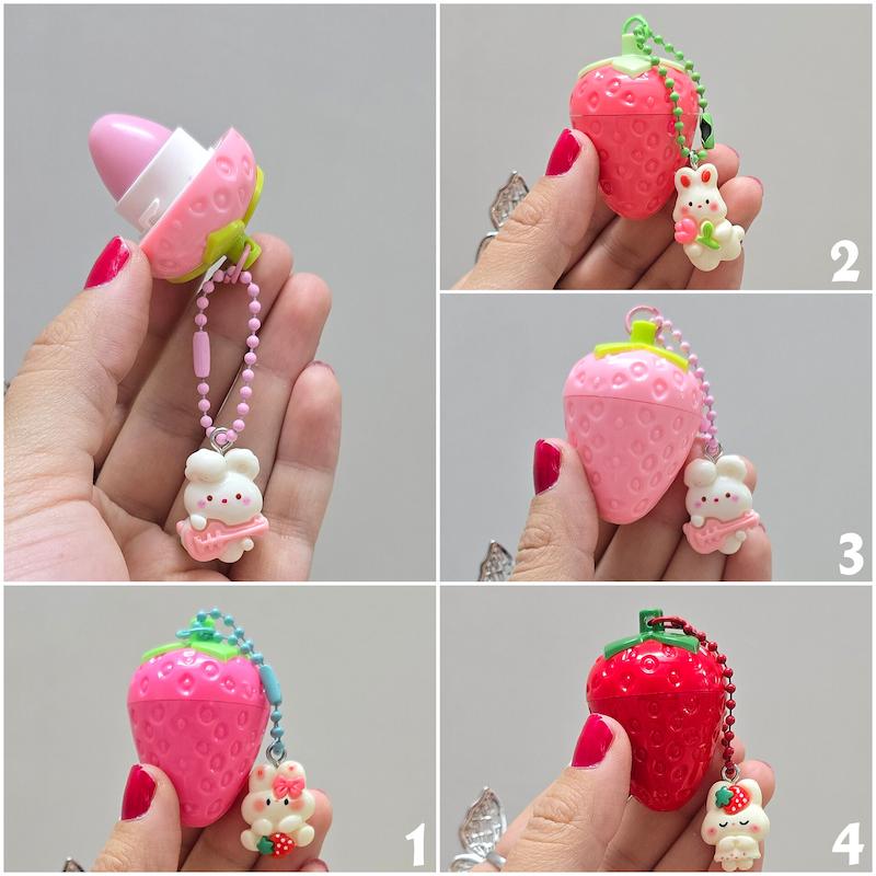 بالم لب توت فرنگی آویزدار