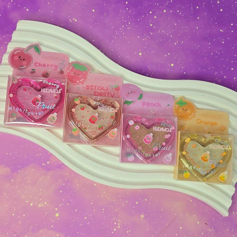 هایلایتر قلبی میوه ای HUDAMOJI