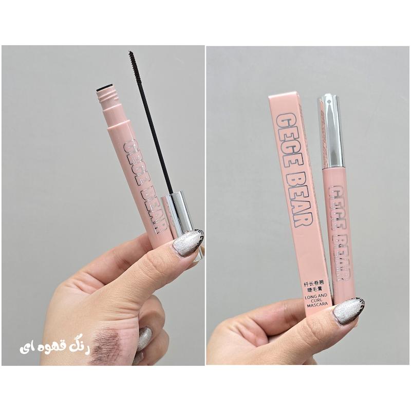 ریمل سوزنی مشکی و قهوه ای Gege bear