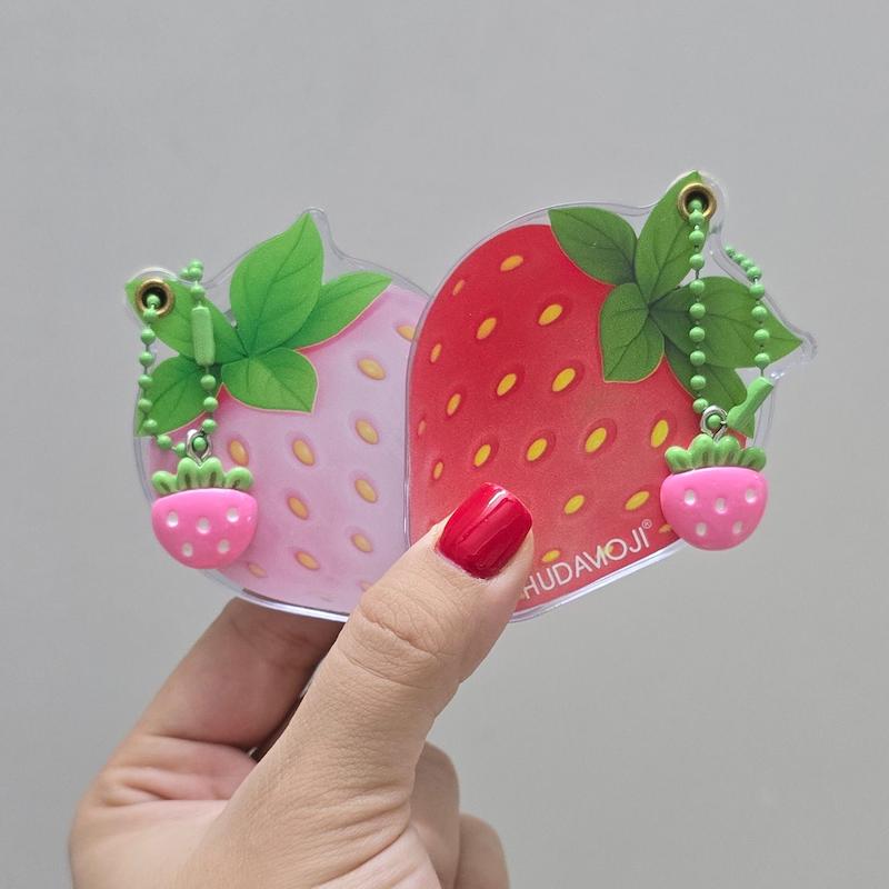 رژگونه تک توت فرنگی HUDAMOJI