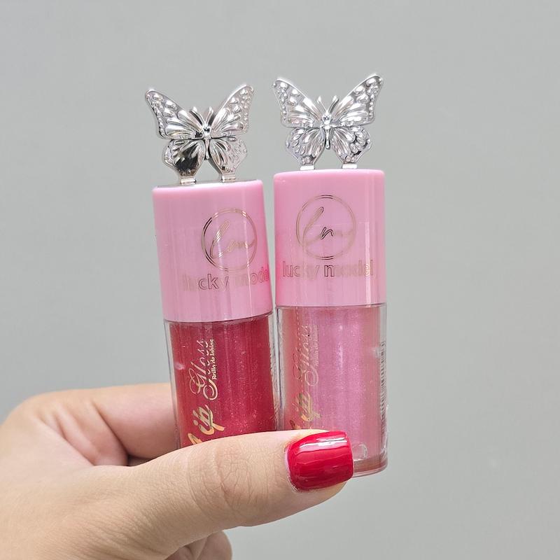 لیپ گلاس شاین پروانه LUCKY MODEL