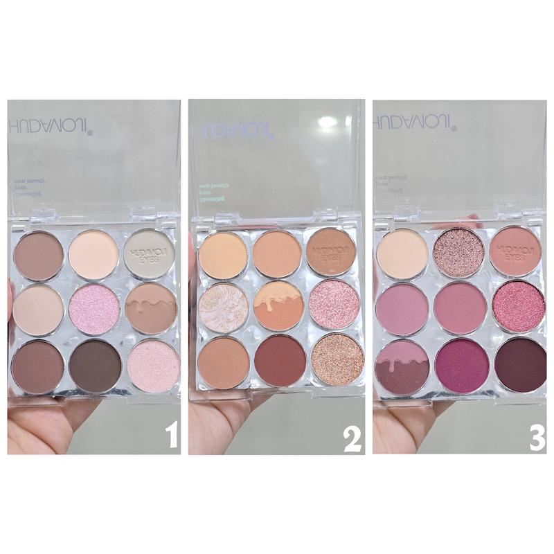 پالت سایه 9 رنگ HUDAMOJI