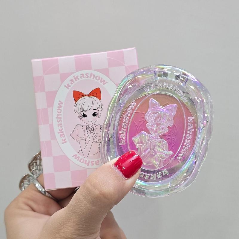 رژگونه پودری دو رنگ Kakashow