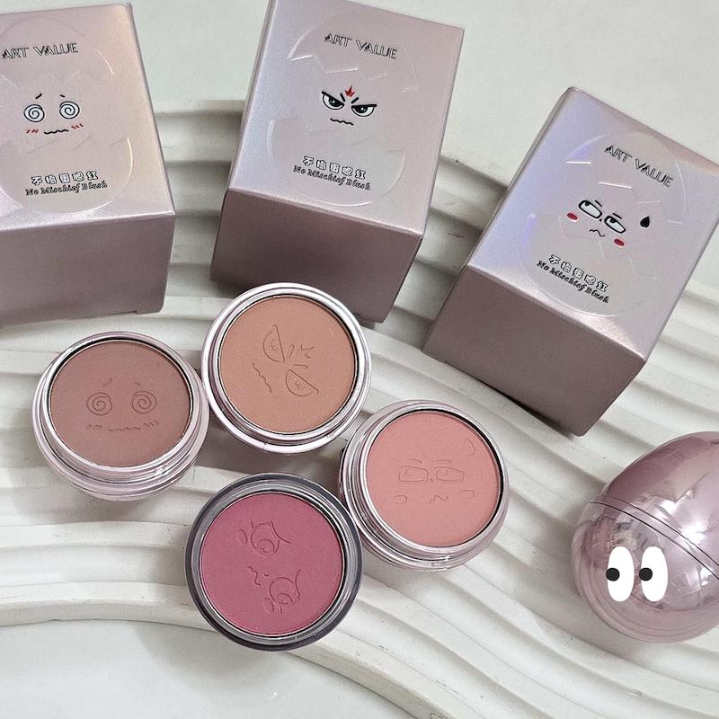 رژگونه مخملی تخم مرغی ART VALUE