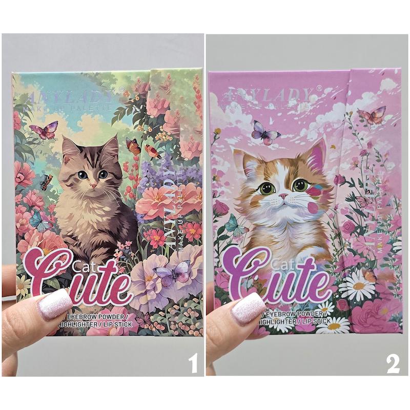 پالت همه کاره 29 رنگ ANYLADY(طرح گربه)