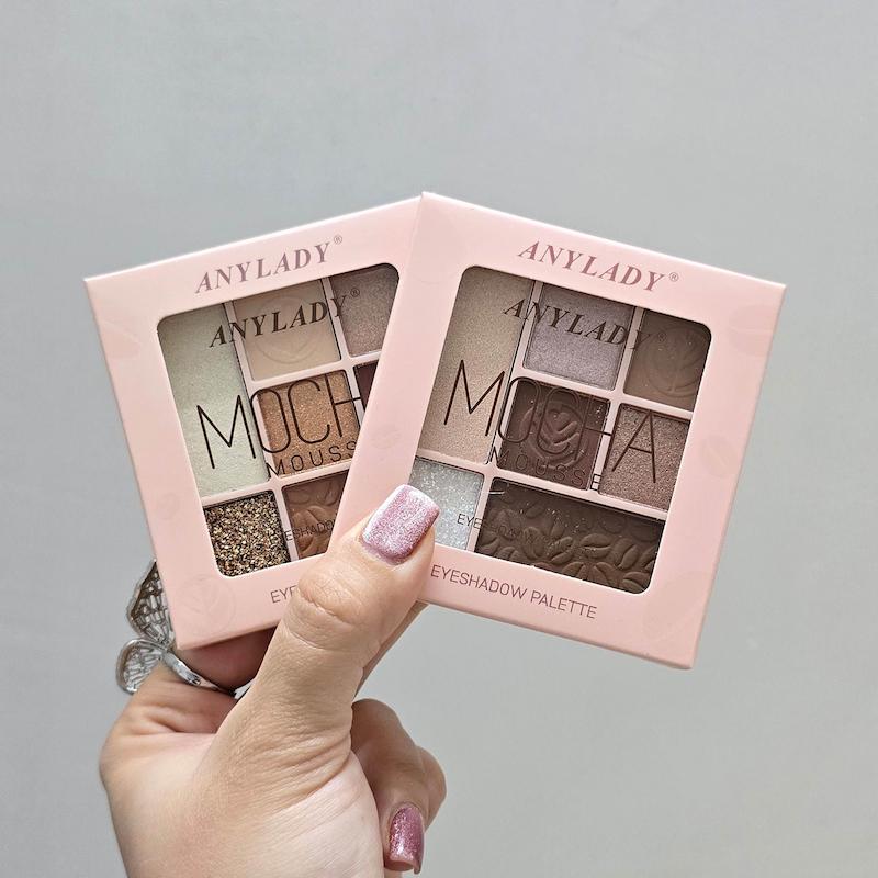 پالت سایه 7 رنگANYLADY(طرح موکا)
