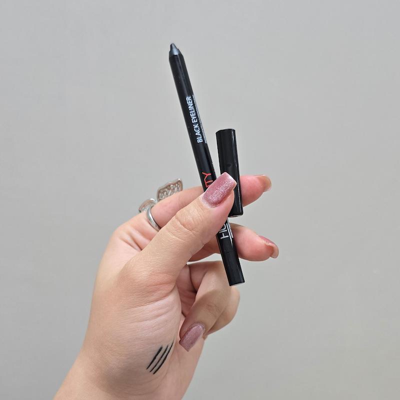 مدادچشم مشکی شمعی HUDABEAUTY 