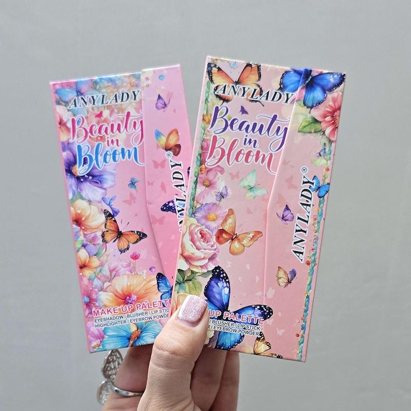 پالت همه کاره 25رنگ ANYLADY(طرح پروانه)
