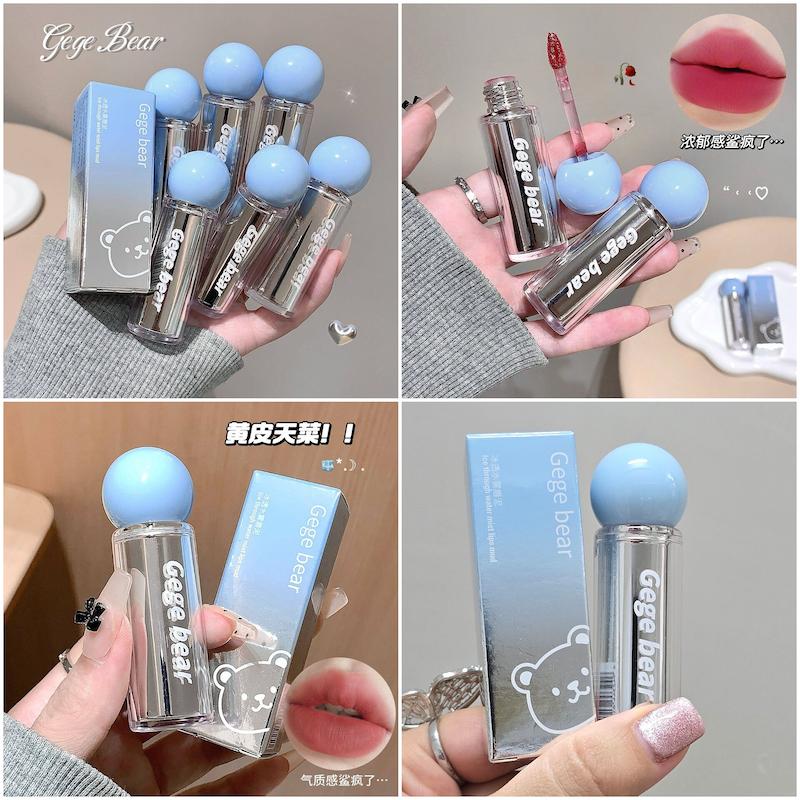 رژ مخملی کره ای GeGe Bear