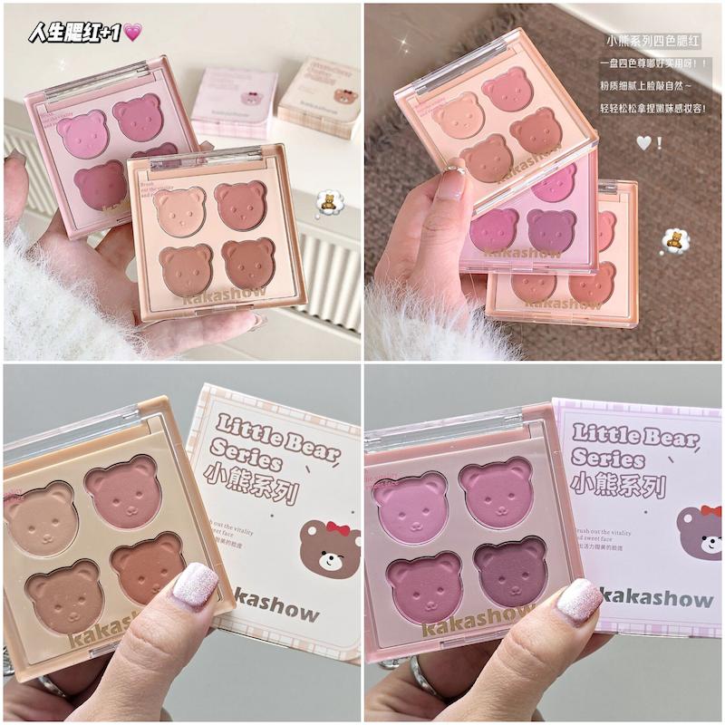 پالت رژگونه خرسی KaKaShow