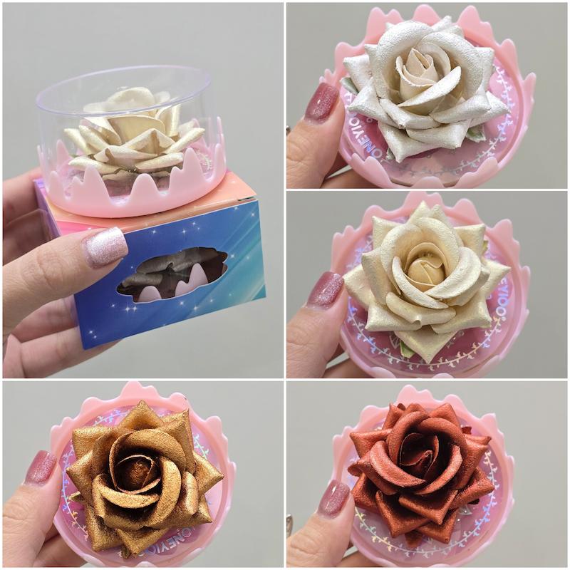 هایلایتر و سایه شاین گل رز دوپ شیگلم ONEYIOO