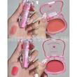پک رژمخملی و رژگونه کرمی KissBeauty