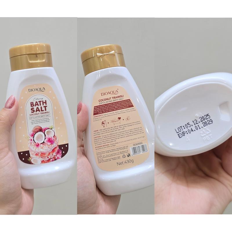 نمک بدن رایحه ی نارگیل تیرامیسو BIOAQUA