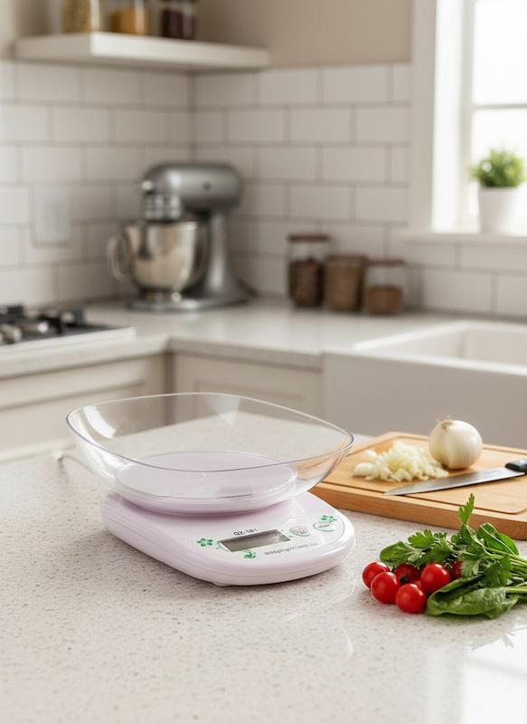 ترازوی آشپزخانه مدل QZ161 باظرفیت 5 کیلوگرم