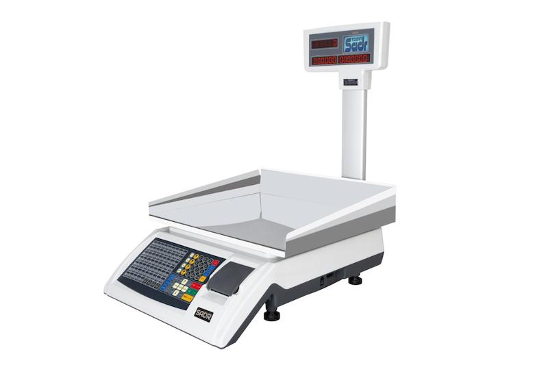 ترازوی فروشگاهی علمکدار توزین صدر پی ال 70 کیلویی