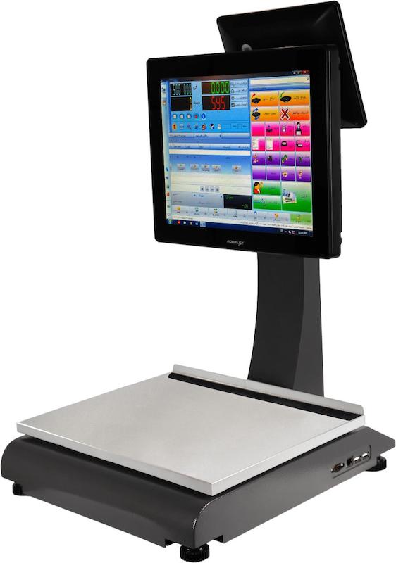 ترازوی فروشگاهی مانیتوردار پوز اسکیل مدلkara2000 برند توزین صدر: انتخاب حرفه‌ای برای فروشگاه‌های مدرن