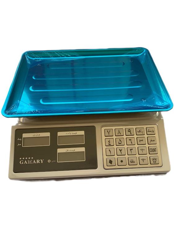 ترازوی فروشگاهی بدون علمک اطمینان کیبرد استیل باظرفیت 40 کیلوگرم