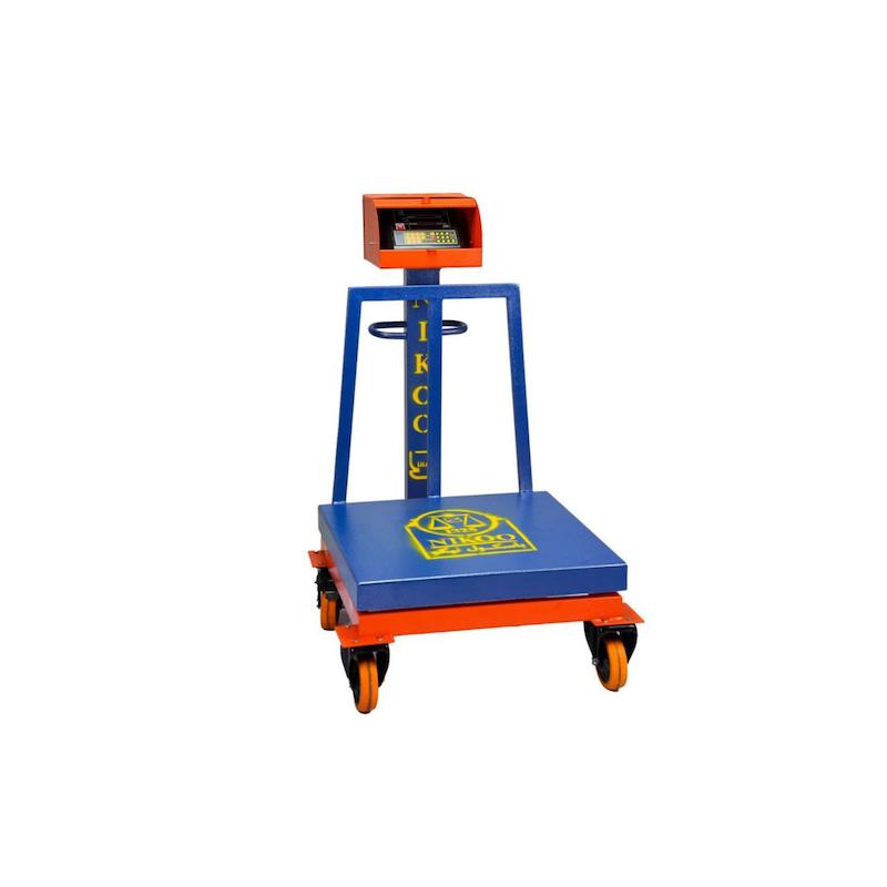 باسکول صنعتی 550 چرخدار نیکو