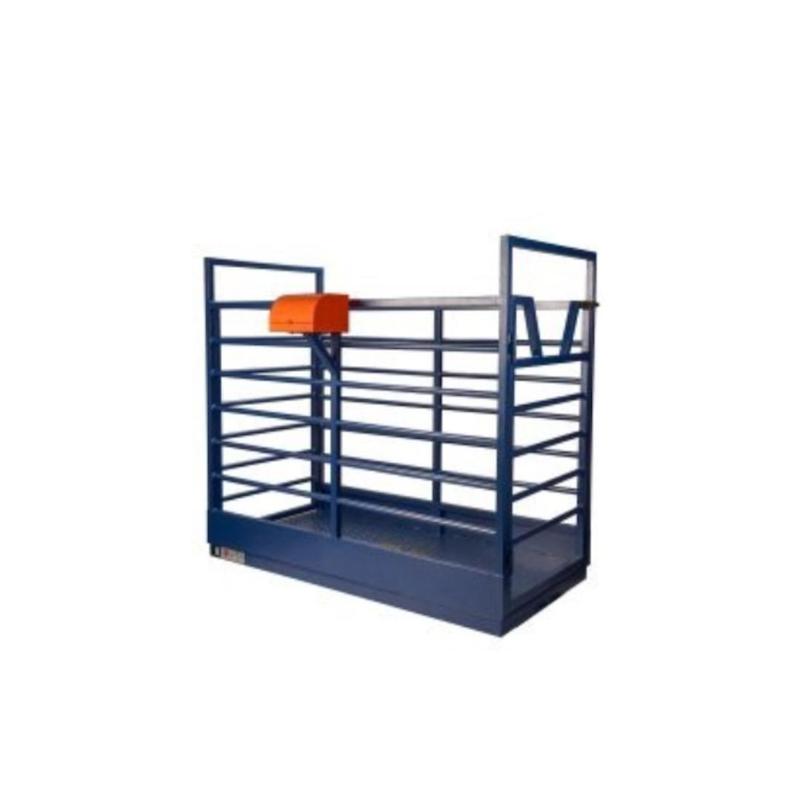 باسکول نیکو مدل دامکش 100*200 چرخدار مخصوص وزنکشی دام