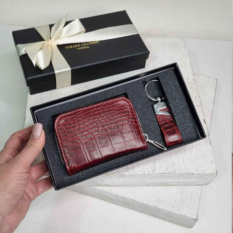 ست هدیه زرشکی