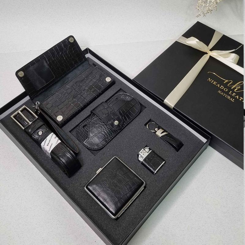 ست چرم طبیعی