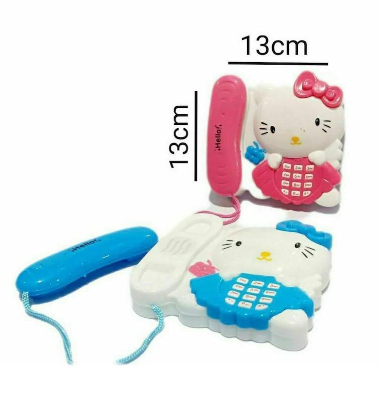 تلفن موزیکال چراغدار هلو کیتی