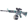 تفنگ مسلسل شارژی تیر ژله ای M16A4 F912-1 outdoor toys